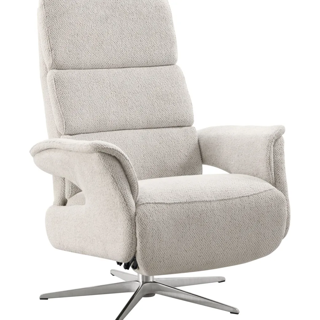 Pronto Wonen Relaxfauteuil Initio medium lichtgrijs