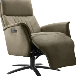 Outlet Pronto Wonen Relaxfauteuil Initio verstelbare rug en voetensteun