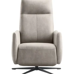 Outlet Pronto Wonen Relaxfauteuil Lanciare elektrisch lichtgrijs