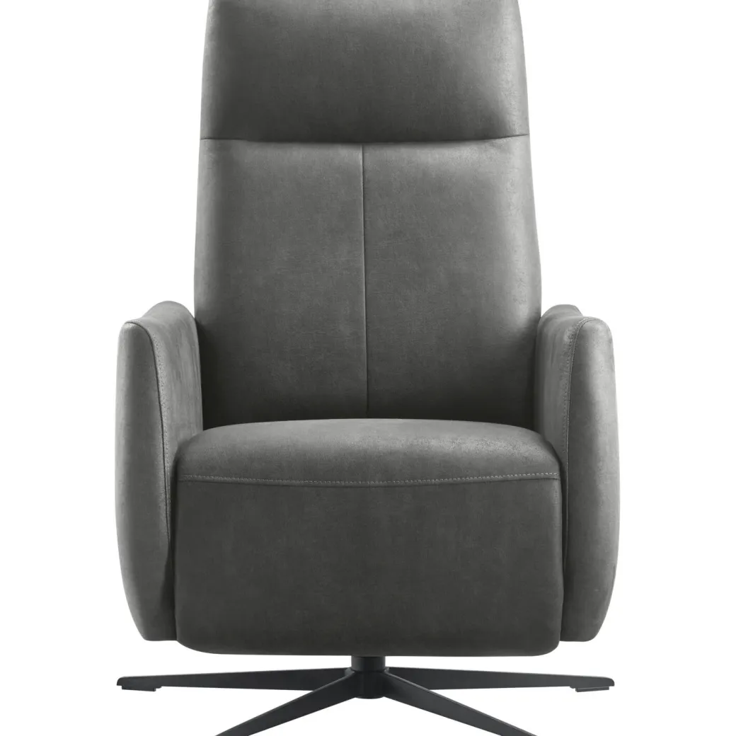 Outlet Pronto Wonen Relaxfauteuil Lanciare elektrisch antraciet