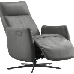 Outlet Pronto Wonen Relaxfauteuil Lanciare elektrisch antraciet