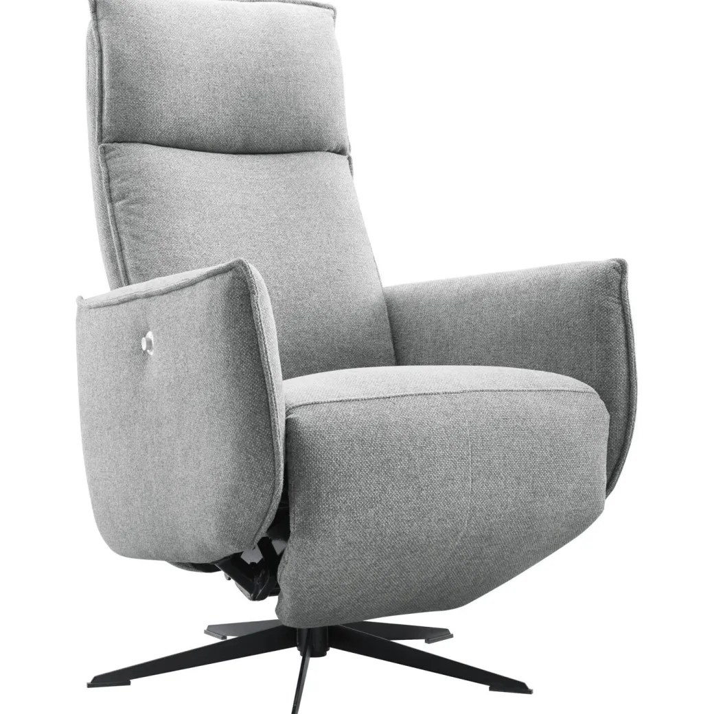 Clearance Pronto Wonen Relaxfauteuil Moio verstelbare rug en voetensteun