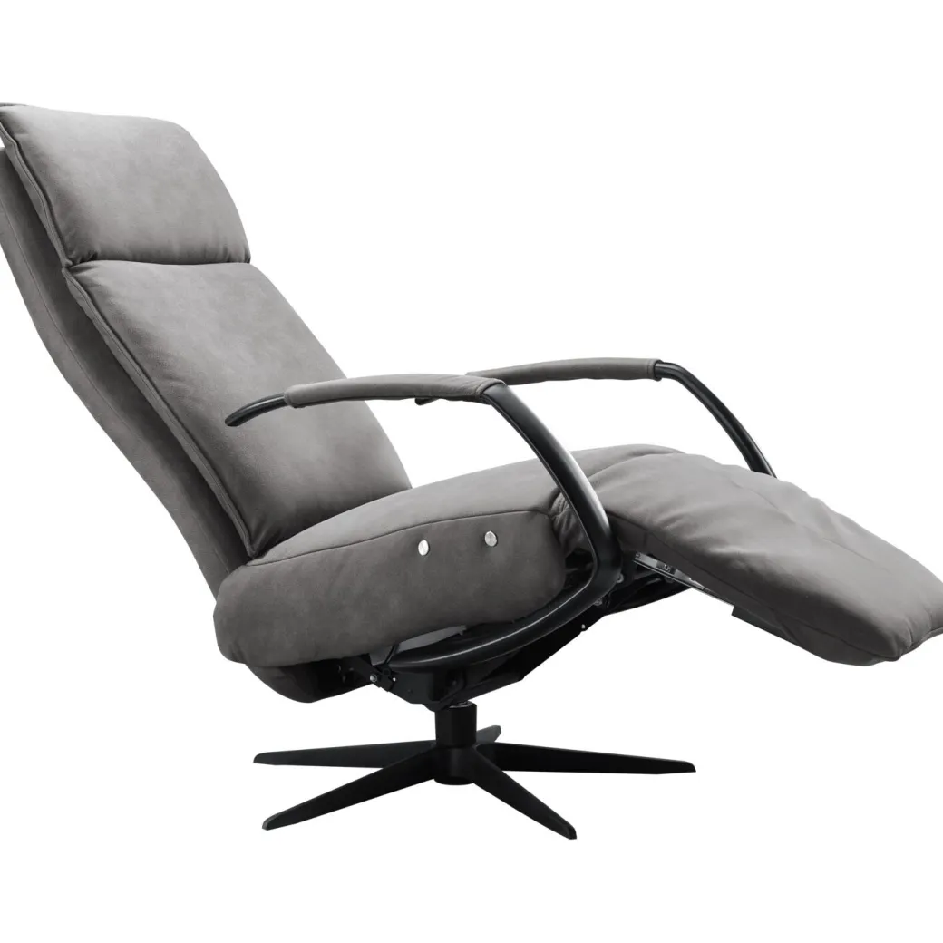 Outlet Pronto Wonen Relaxfauteuil Moio verstelbare rug en voetensteun