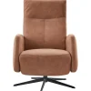 Hot Pronto Wonen Relaxfauteuil Perfini elektrisch verstelbare rug en voetensteun camel