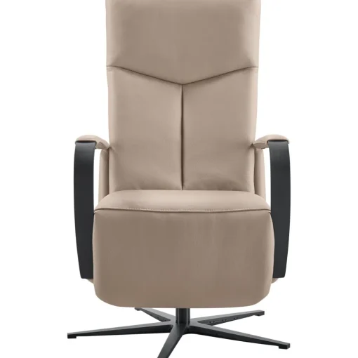 Best Pronto Wonen Relaxfauteuil Seduto elektrisch leder beige