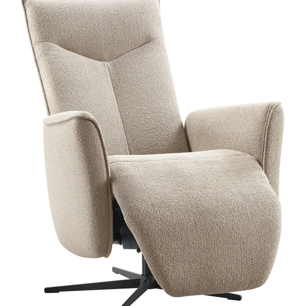 Sale Pronto Wonen Relaxfauteuil Seduto microvezel beige