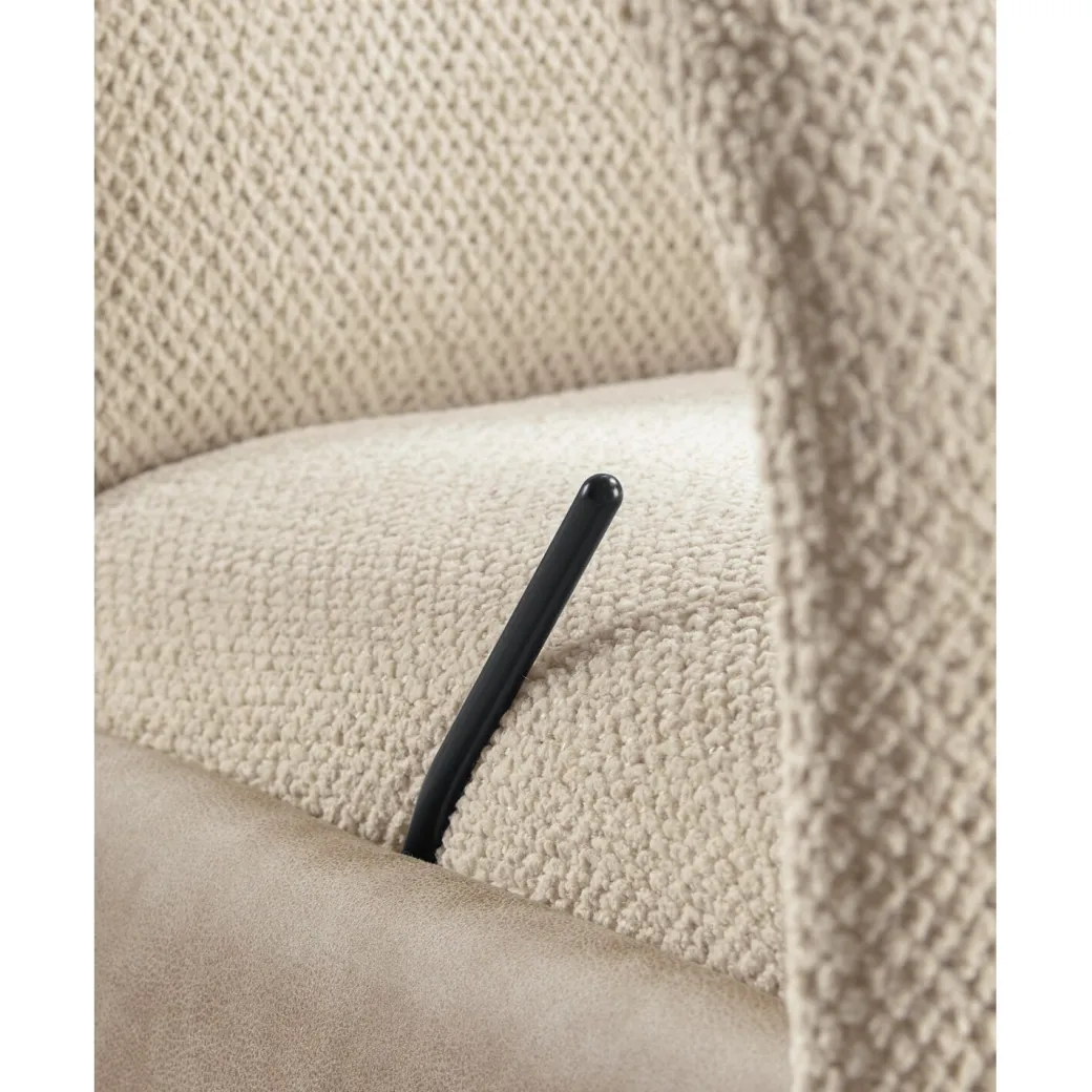 Pronto Wonen Relaxfauteuil Seduto naturel beige
