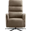 Discount Pronto Wonen Relaxfauteuil Volgere elektrisch donkerbruin