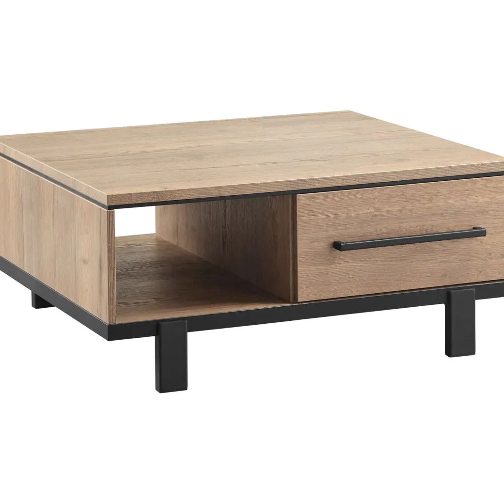 Outlet Pronto Wonen Salontafel Adanti 90x90 cm vierkant barley