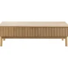 Outlet Pronto Wonen Salontafel Arrosto eikenhout 70x135 cm rechthoekig light roast