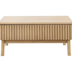 Clearance Pronto Wonen Salontafel Arrosto eikenhout 90x90 cm vierkant light roast