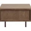 Best Pronto Wonen Salontafel Calvo bruin 64x64 cm vierkant