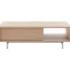 Clearance Pronto Wonen Salontafel Famosa 67x131 cm rechthoekig bruin