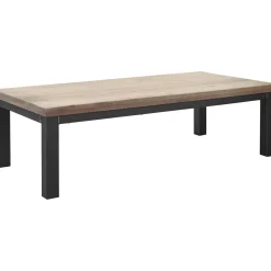 Online Pronto Wonen Salontafel Hevano eikenhout 70x140 cm rechthoekig moose