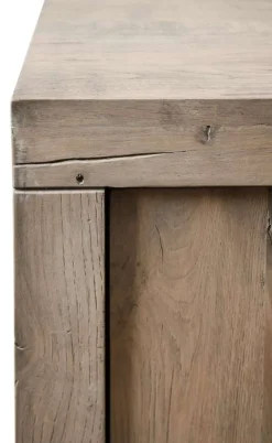 Discount Pronto Wonen Salontafel Hevano eikenhout 65x132 cm rechthoekig moose