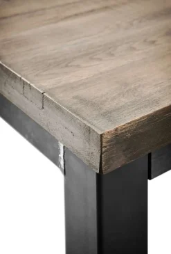 Discount Pronto Wonen Salontafel Hevano eikenhout 100x100 cm vierkant moose