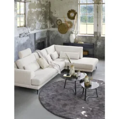 New Pronto Wonen Salontafel Lineto 47x61 cm organisch zwart keramiek