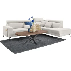 Best Pronto Wonen Salontafel Mascaro 135x67 cm Deens ovaal dark mango