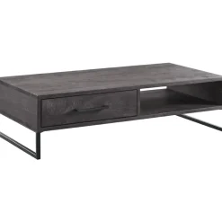 Best Pronto Wonen Salontafel Piastra 126x64 cm zwart