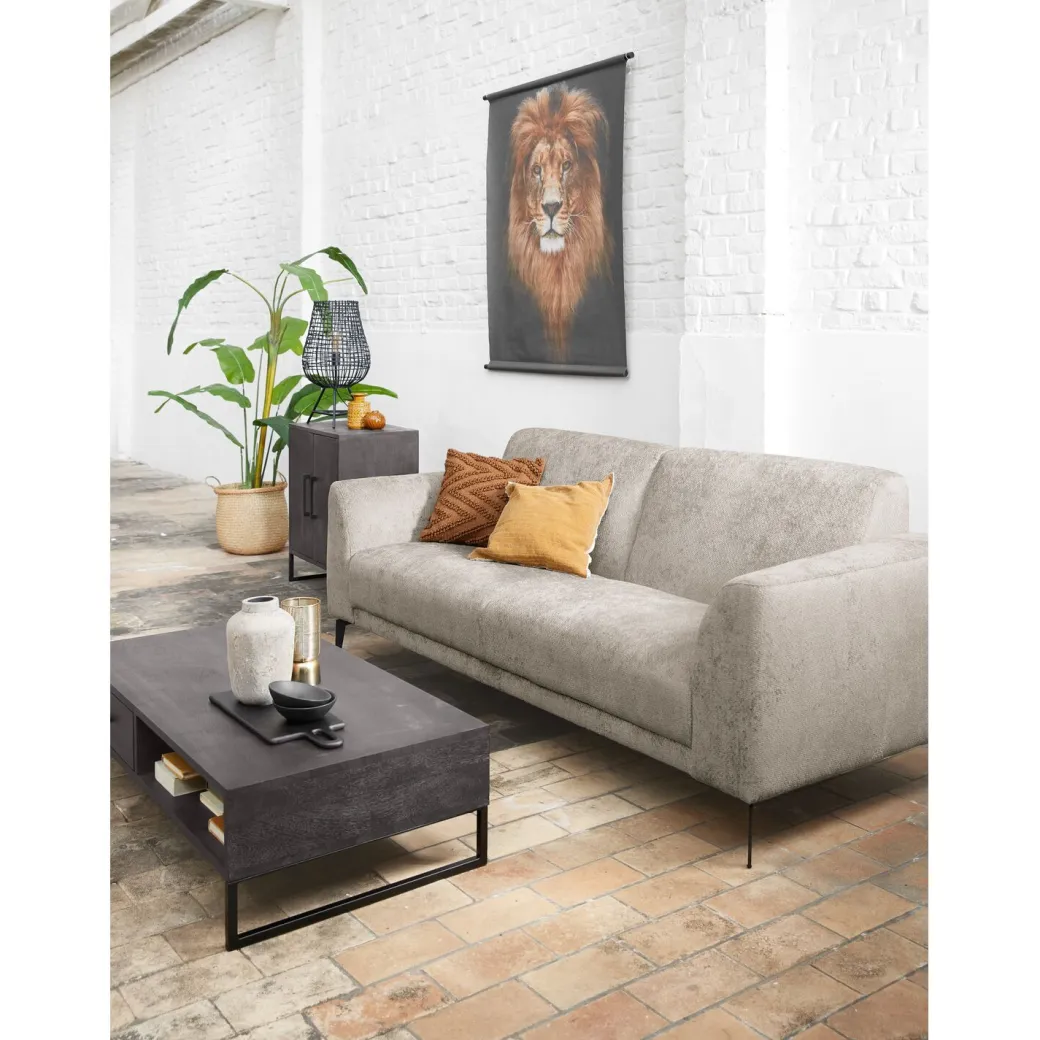 Best Pronto Wonen Salontafel Piastra 126x64 cm zwart