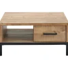 Clearance Pronto Wonen Salontafel Ricardi 90x90 cm vierkant mango
