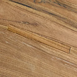 Hot Pronto Wonen Salontafel Romaro 65 cm rond teak mix rough