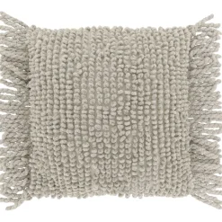 Sale Pronto Wonen Sierkussen Canevino 45x45cm lichtgrijs
