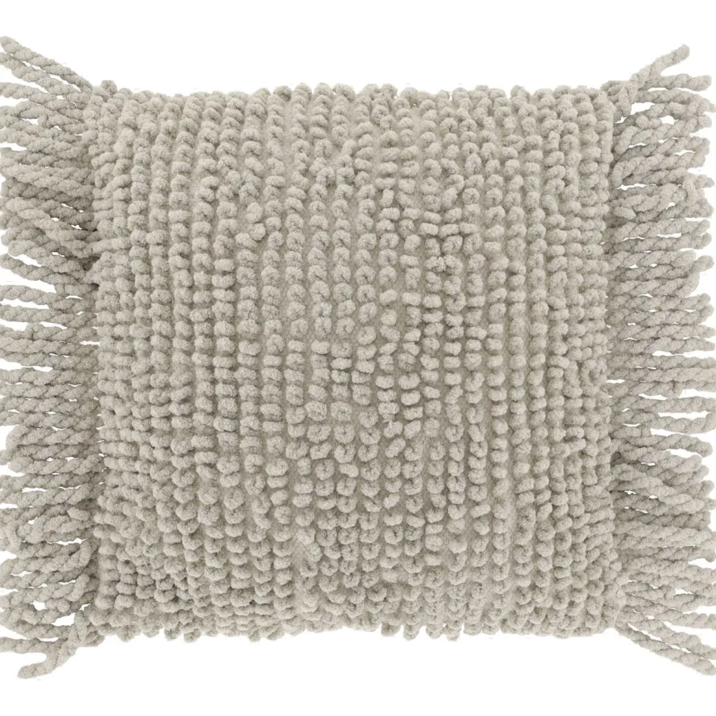 Sale Pronto Wonen Sierkussen Canevino 45x45cm lichtgrijs