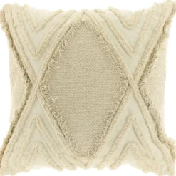 Outlet Pronto Wonen Sierkussen Civo 45x45cm wit