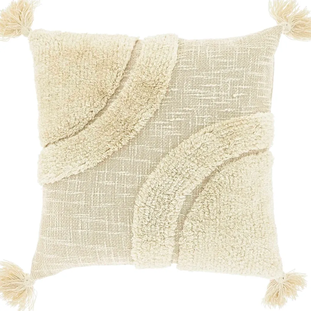 Outlet Pronto Wonen Sierkussen Foglia 45x45cm dessin 9 naturel