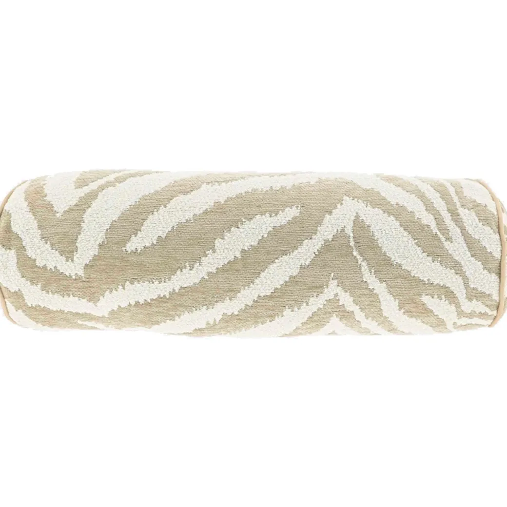 Pronto Wonen Sierkussen Foglia 15x45cm rol lichtgrijs