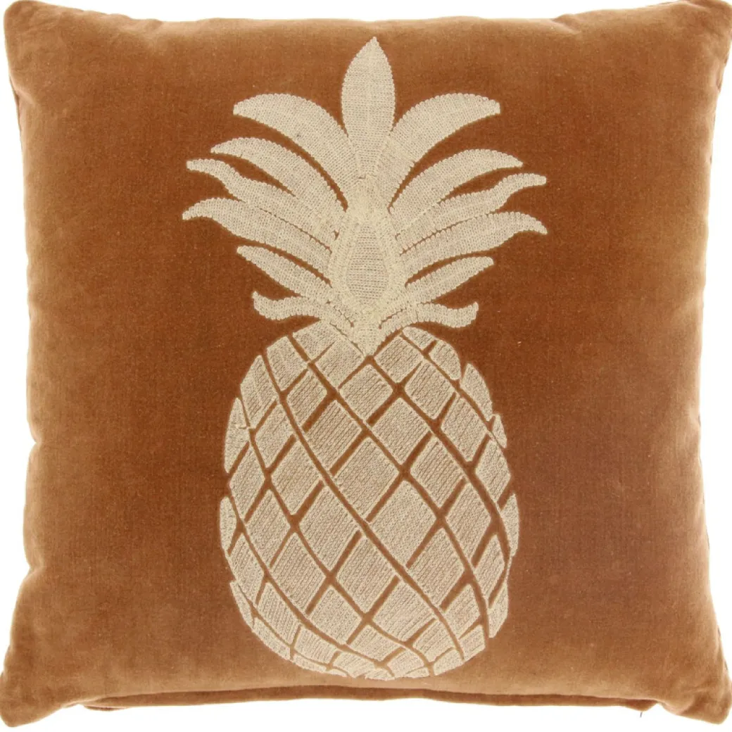Sale Pronto Wonen Sierkussen Gorduno ananas 45x45cm camel