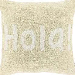 Pronto Wonen Sierkussen Isarco 45x45cm hola wit
