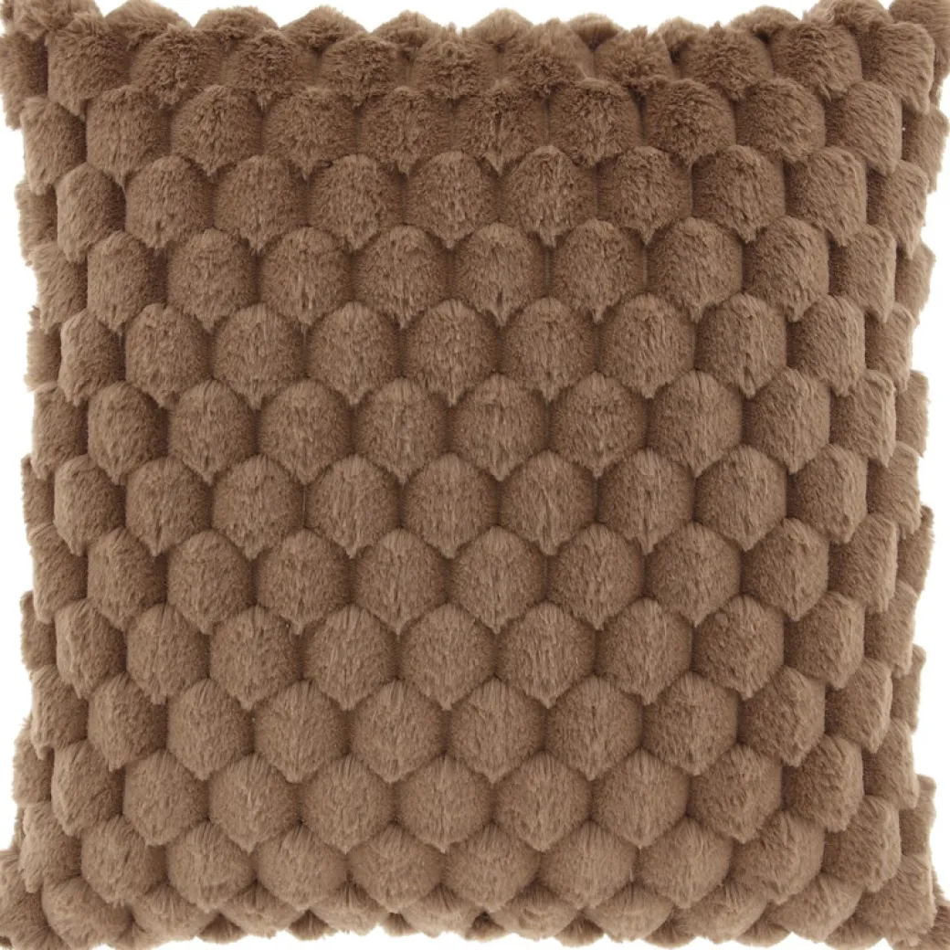 Outlet Pronto Wonen Sierkussen Ludiano 45x45cm bruin