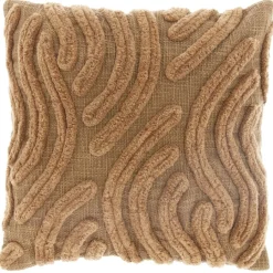 Clearance Pronto Wonen Sierkussen Personico 45x45cm bruin
