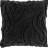 New Pronto Wonen Sierkussen Personico 45x45cm zwart