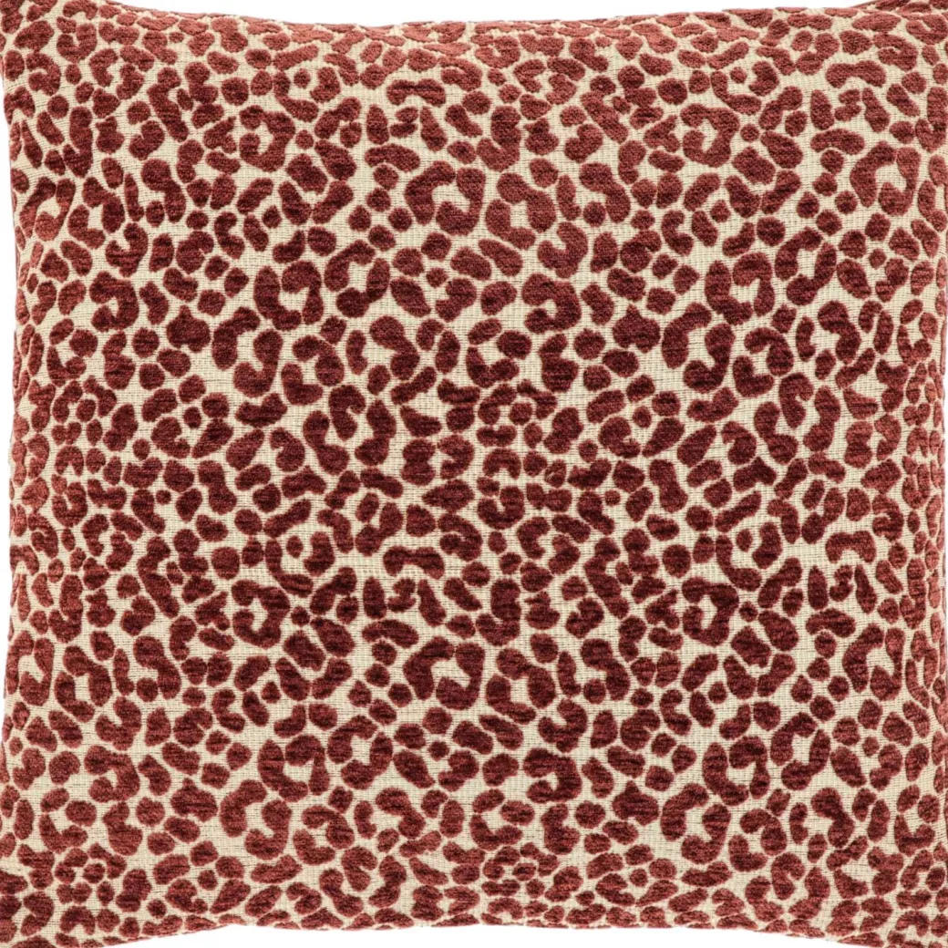 Discount Pronto Wonen Sierkussen Savuto 45x45cm bordeauxrood