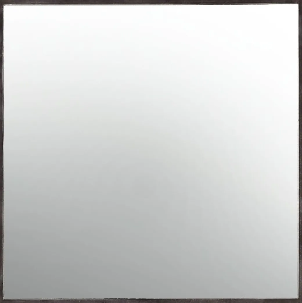 Outlet Pronto Wonen Spiegel Carpino metaal 80x80 cm