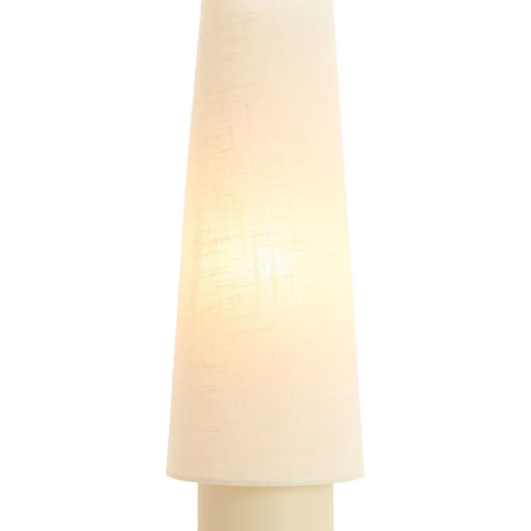 Sale Pronto Wonen Tafellamp Dazoi L ecru linnen 1-lichts