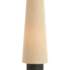 Clearance Pronto Wonen Tafellamp Dazoi L zwart naturel linnen 1-lichts