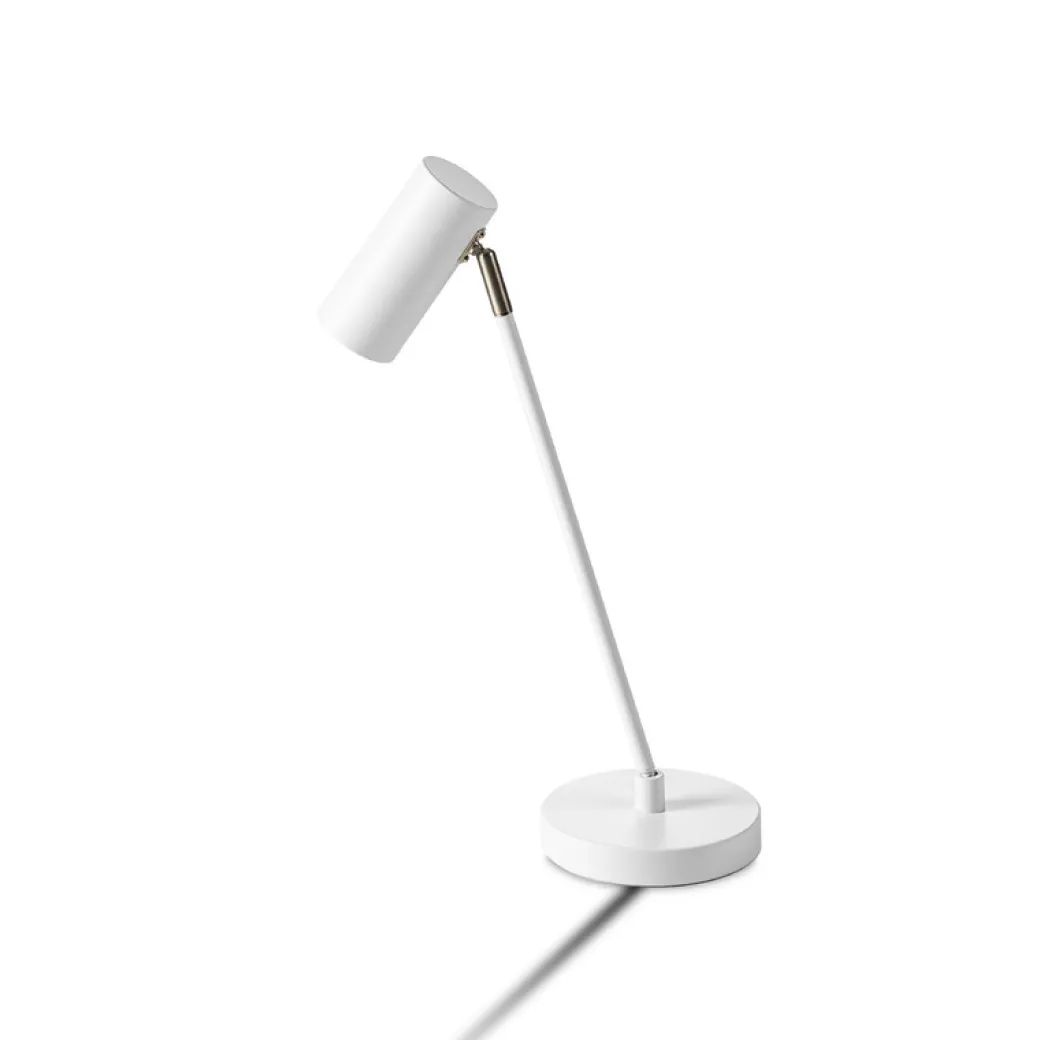 Sale Pronto Wonen Tafellamp Mirare wit metaal 1-spots
