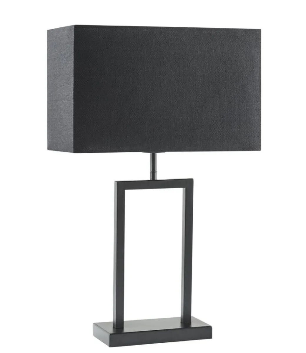 Clearance Pronto Wonen Tafellamp Tarante (lampvoet h41) mat zwart