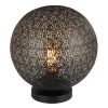 Hot Pronto Wonen Tafellamp Tossica Ø 30 cm zwart staal