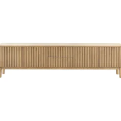 Best Pronto Wonen TV-meubel Arrosto eikenhout 58x225x40 cm light roast