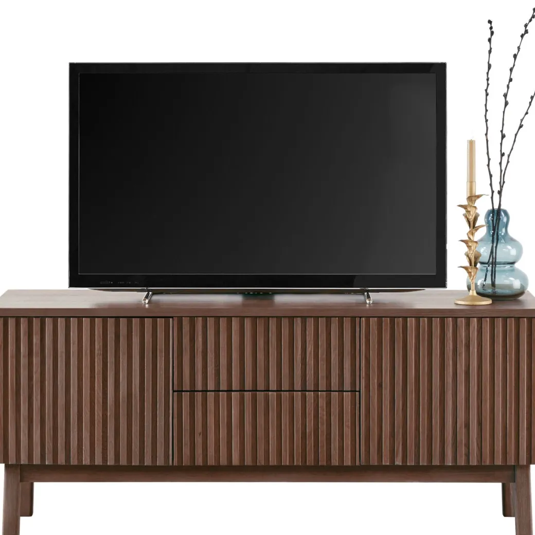 Best Pronto Wonen TV-meubel Arrosto eikenhout 58x135x40 cm Dark Roast