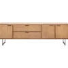 Outlet Pronto Wonen Tv-meubel Aska (195 Cm) teak naturel brushed