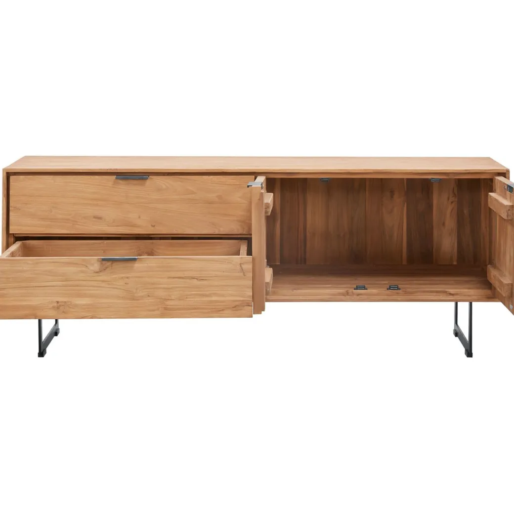 Discount Pronto Wonen Tv-meubel Aska (157 Cm) teak naturel brushed