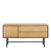 Clearance Pronto Wonen TV-meubel Belvio 125 cm light oak