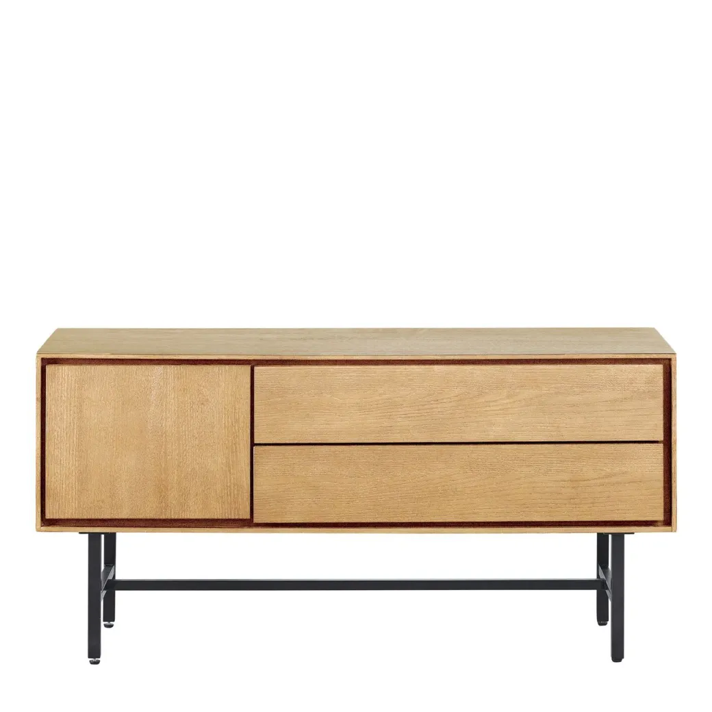 Clearance Pronto Wonen TV-meubel Belvio 125 cm light oak