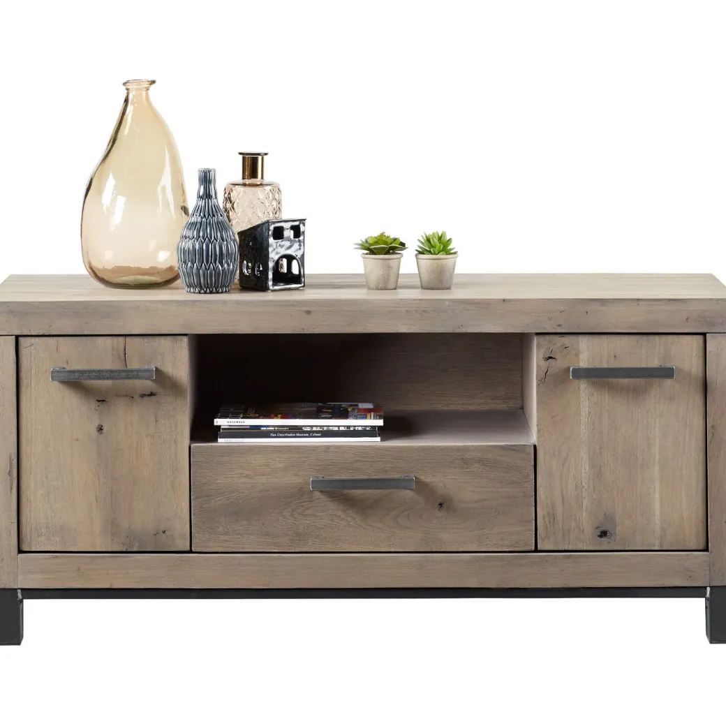 Hot Pronto Wonen TV-meubel Hevano (132 Cm) eikenhout moose